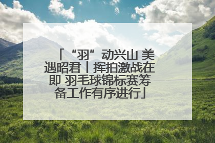 “羽”动兴山 美遇昭君丨挥拍激战在即 羽毛球锦标赛筹备工作有序进行