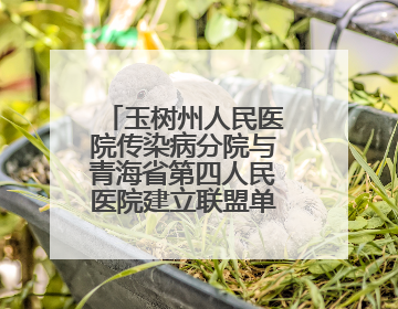 玉树州人民医院传染病分院与青海省第四人民医院建立联盟单位并签订对口帮扶协议