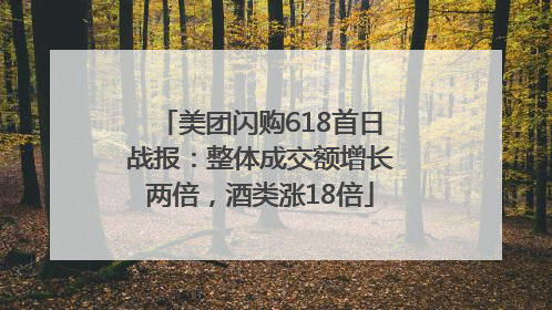 美团闪购618首日战报：整体成交额增长两倍，酒类涨18倍