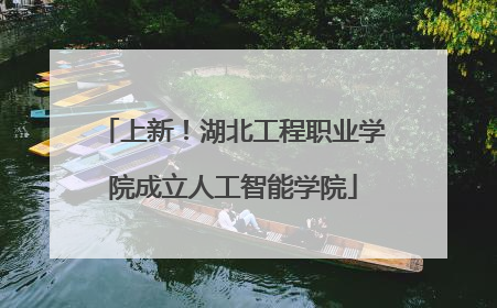 上新！湖北工程职业学院成立人工智能学院