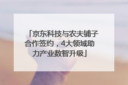 京东科技与农夫铺子合作签约，4大领域助力产业数智升级