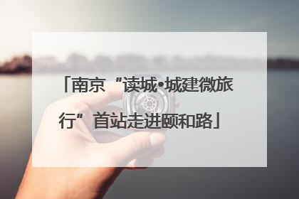 南京“读城•城建微旅行”首站走进颐和路