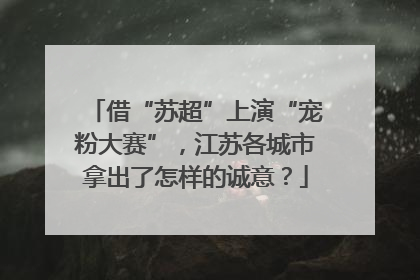 借“苏超”上演“宠粉大赛”，江苏各城市拿出了怎样的诚意？