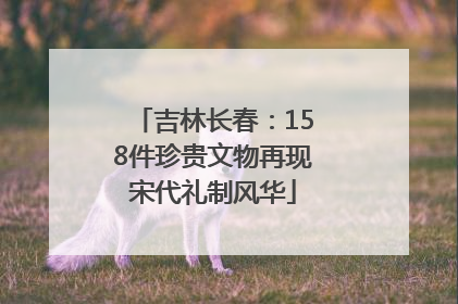 吉林长春：158件珍贵文物再现宋代礼制风华