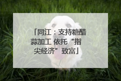 同江：支持糖醋蒜加工 依托“指尖经济”致富