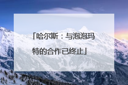 哈尔斯：与泡泡玛特的合作已终止