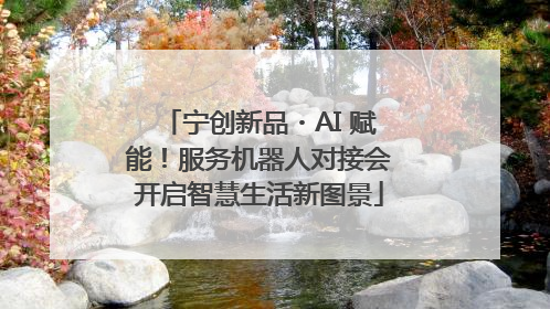 宁创新品・AI 赋能！服务机器人对接会开启智慧生活新图景