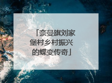 奈曼旗刘家堡村乡村振兴的蝶变传奇