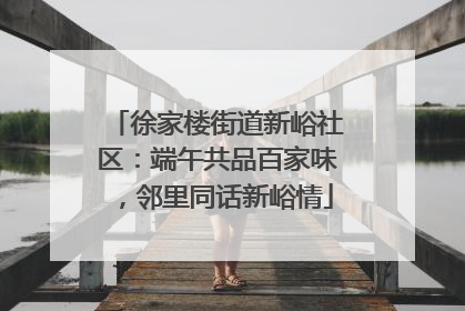 徐家楼街道新峪社区：端午共品百家味，邻里同话新峪情