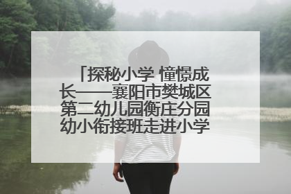 探秘小学 憧憬成长——襄阳市樊城区第二幼儿园衡庄分园幼小衔接班走进小学开展参观体验活动