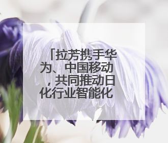 拉芳携手华为、中国移动，共同推动日化行业智能化转型