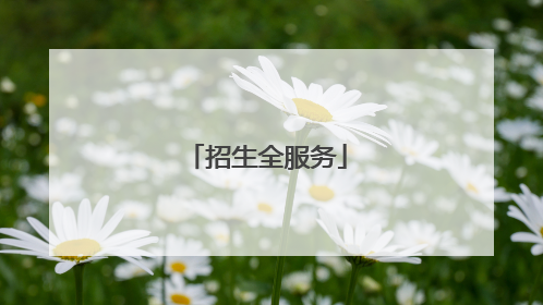 招生全服务