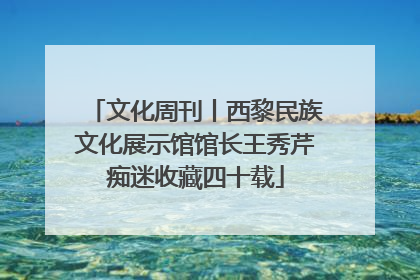 文化周刊丨西黎民族文化展示馆馆长王秀芹痴迷收藏四十载