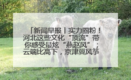 新闻早报丨实力圈粉！河北这些文化“顶流”带你感受最炫“燕赵风”；云端比高下，京津冀风筝高手“花式炫技”>>