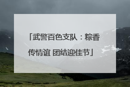 武警百色支队：粽香传情谊 团结迎佳节