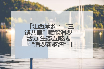 江西萍乡：“三链共振”赋能消费活力 生态五陂成“消费新枢纽”