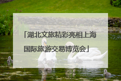 湖北文旅精彩亮相上海国际旅游交易博览会