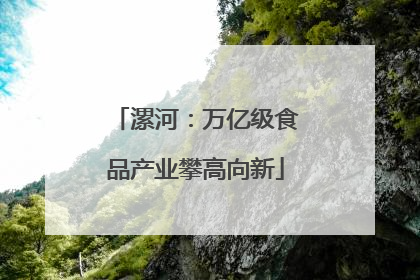 漯河：万亿级食品产业攀高向新