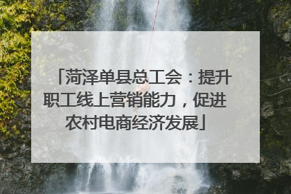 菏泽单县总工会：提升职工线上营销能力，促进农村电商经济发展