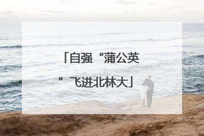自强“蒲公英”飞进北林大