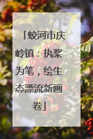 蛟河市庆岭镇：执桨为笔，绘生态漂流新画卷