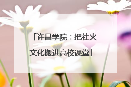 许昌学院：把社火文化搬进高校课堂