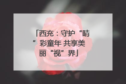 西充：守护“睛”彩童年 共享美丽“视”界