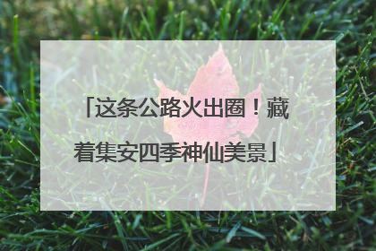 这条公路火出圈！藏着集安四季神仙美景