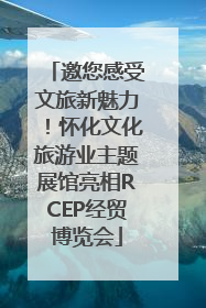 邀您感受文旅新魅力！怀化文化旅游业主题展馆亮相RCEP经贸博览会