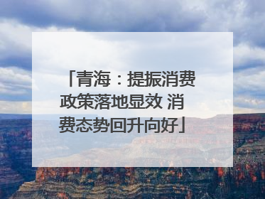 青海：提振消费政策落地显效 消费态势回升向好