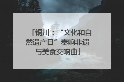 铜川：“文化和自然遗产日”奏响非遗与美食交响曲