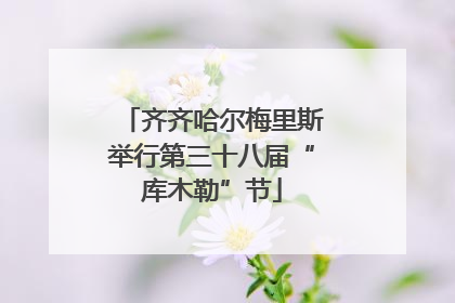 齐齐哈尔梅里斯举行第三十八届“库木勒”节