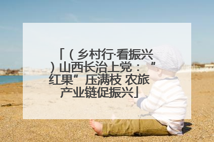（乡村行·看振兴）山西长治上党：“红果”压满枝 农旅产业链促振兴